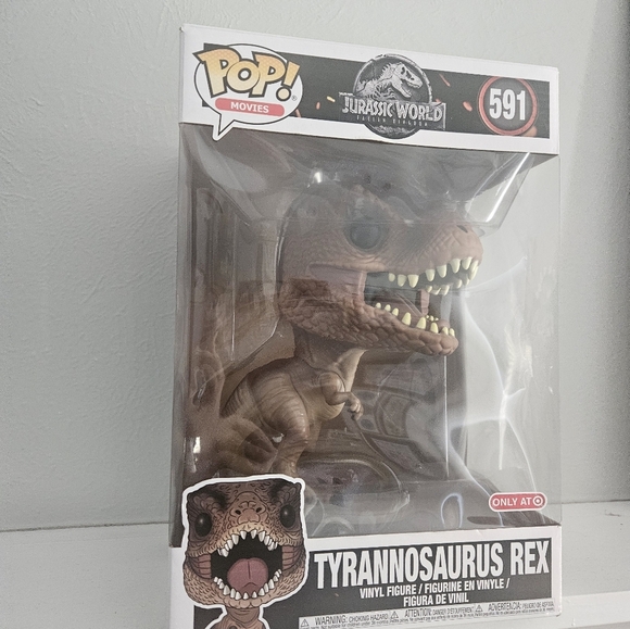 New In Box Jurassic World Tyrannosaurus Rex Funko Pop - Picture 2 of 4